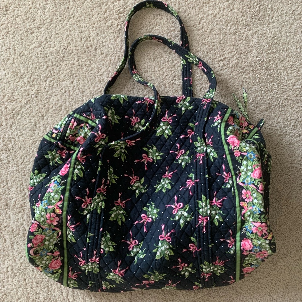 Vintage Vera Bradley large duffle bag